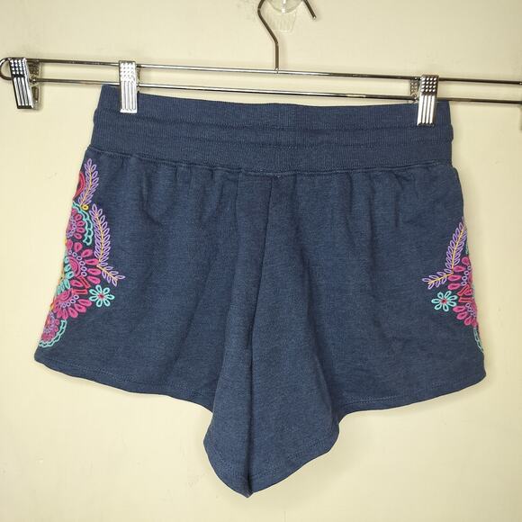 Anthropologie Daily Practice Shorts Floral Embroidered - Picture 6 of 7